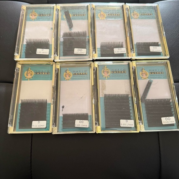 Black cat lashes D and DD mix - Picture 4 of 4